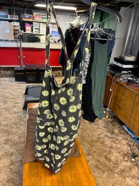 Torrid Lovesick Black Floral Short Overalls